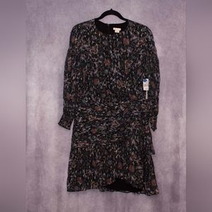 NWT Shoshanna Multicolor Long Sleeve Dress
